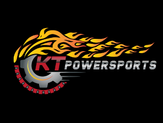 KT Powersports logo design by nona