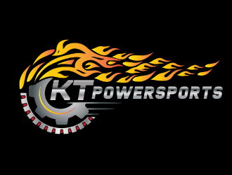KT Powersports logo design by nona