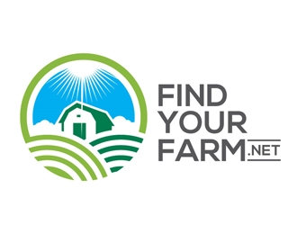 Find Your Farm.net logo design by gogo