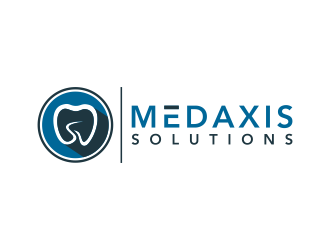 MedAxis Solutions logo design by BlessedArt