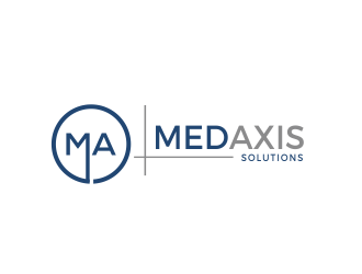 MedAxis Solutions logo design by kimora