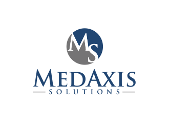MedAxis Solutions logo design by kimora
