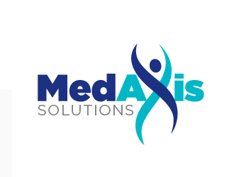 MedAxis Solutions logo design by THOR_
