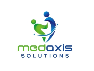MedAxis Solutions logo design by nehel