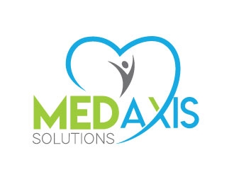 MedAxis Solutions logo design by REDCROW