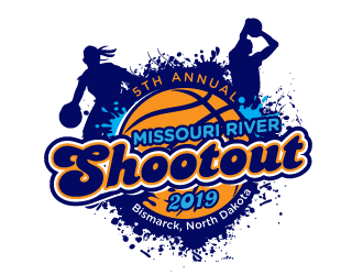 Missouri River Shootout  logo design by scriotx
