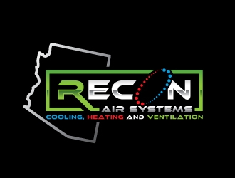 Recon Air Systems logo design by REDCROW
