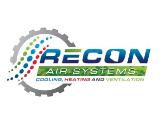 Recon Air Systems logo design by REDCROW
