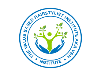 The Value Based Hairstylist Institute aka VBH Institute logo design by Greenlight
