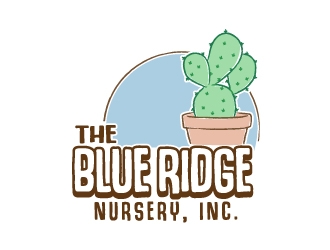 THE BLUE RIDGE NURSERY, INC. logo design by jaize