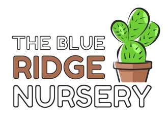 THE BLUE RIDGE NURSERY, INC. logo design by Arrs