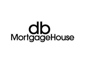 db MortgageHouse logo design by jaize