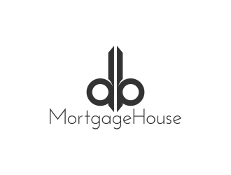 db MortgageHouse logo design by pakNton