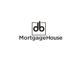 db MortgageHouse logo design by Barkah
