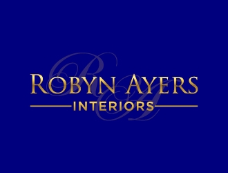 Robyn Ayers Interors logo design by cybil