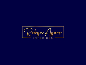 Robyn Ayers Interors logo design by jaize
