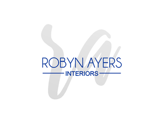 Robyn Ayers Interors logo design by coco