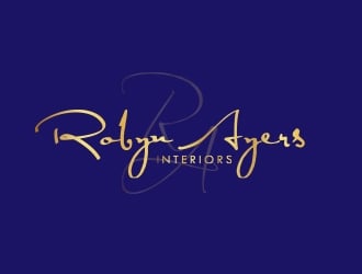 Robyn Ayers Interors logo design by avatar