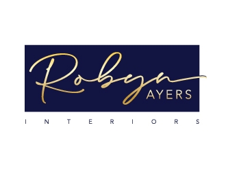 Robyn Ayers Interors logo design by cookman