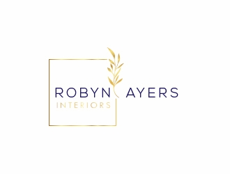 Robyn Ayers Interors logo design by avatar