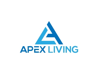 Apex Living  logo design by Akhtar