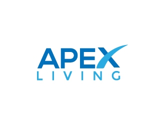 Apex Living  logo design by Akhtar
