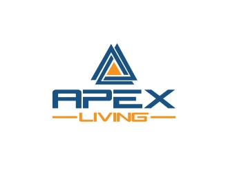 Apex Living  logo design by JackPayne
