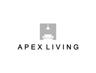 Apex Living  logo design by DiDdzin