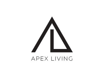 Apex Living  logo design by duahari