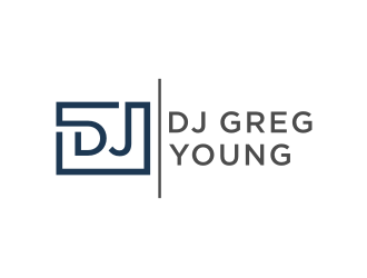 DJ Greg Young logo design by Zhafir