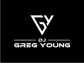 DJ Greg Young logo design by Gravity