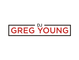 DJ Greg Young logo design by rief