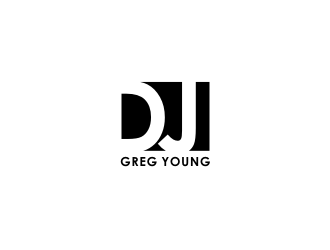 DJ Greg Young logo design by Barkah
