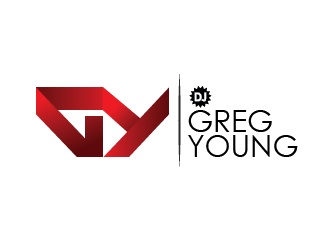 DJ Greg Young logo design by Bl_lue