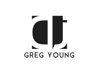 DJ Greg Young logo design by adwebicon