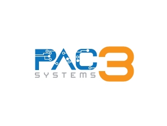 PAC3 Systems logo design by keptgoing
