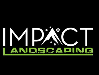Impact landscaping logo design by gogo