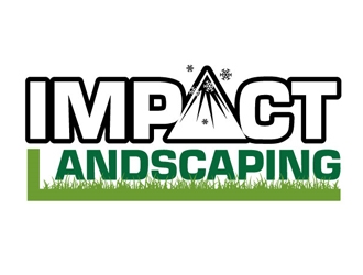 Impact landscaping logo design by gogo