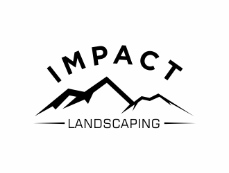 Impact landscaping logo design by dibyo