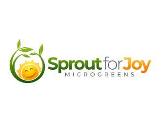 Sprout for Joy Microgreens logo design by Dakon