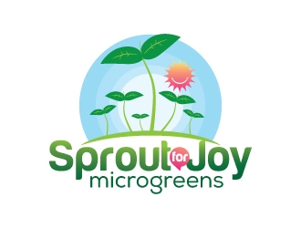 Sprout for Joy Microgreens logo design by yans