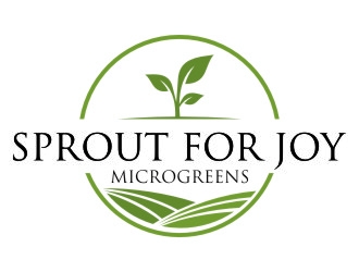 Sprout for Joy Microgreens logo design by jetzu