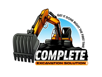 Complete Excavation Solutions  logo design by DreamLogoDesign