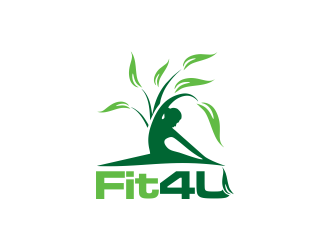 Fit4U logo design by ROSHTEIN