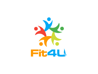 Fit4U logo design by ROSHTEIN