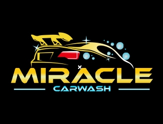 Miracle Car Wash logo design by rahmatillah11