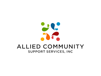 ALLIED COMMUNITY SUPPORT SERVICES, INC logo design by blackcane