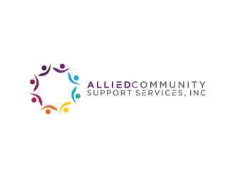ALLIED COMMUNITY SUPPORT SERVICES, INC logo design by BlessedArt