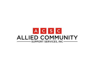 ALLIED COMMUNITY SUPPORT SERVICES, INC logo design by Diancox