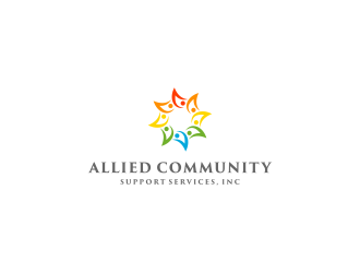 ALLIED COMMUNITY SUPPORT SERVICES, INC logo design by Saefulamri